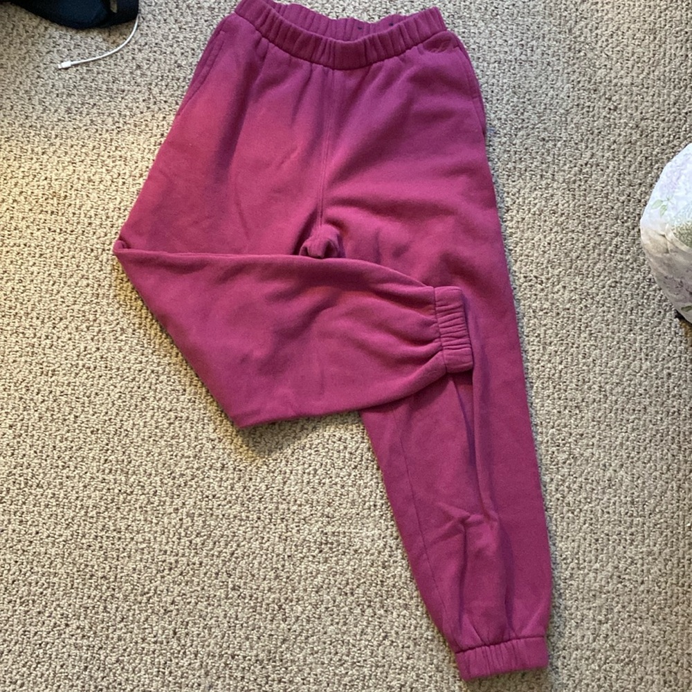Hollister Ultra High-rise Fleece Dad Joggers